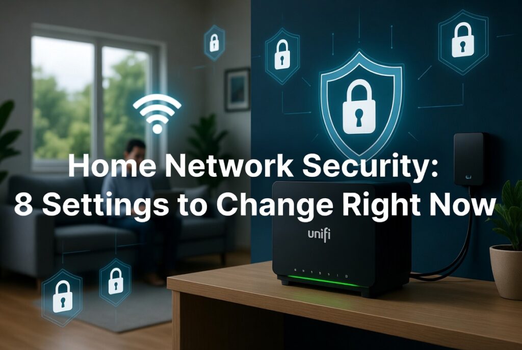 Home Network Security: 8 Settings to Change Now